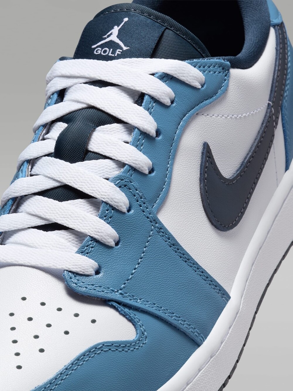 Men's Air Jordan 1 Low Golf 'Aegean Storm' - Picture 6 of 15